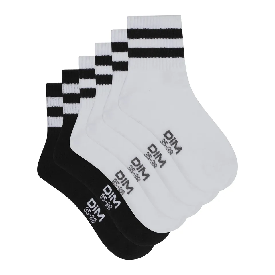 DIM EcoDim Sport Style Calzini Uomo 39-42 x3 cotone