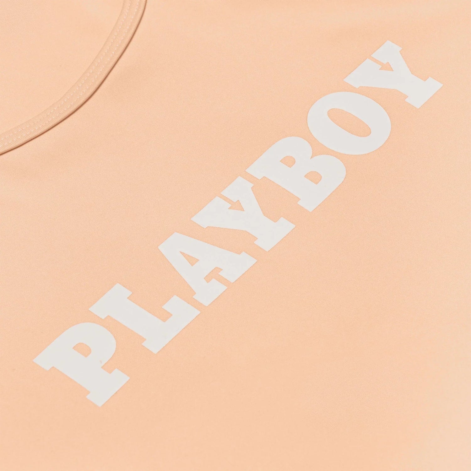 Playboy Active Contrast Stitch Tee maglietta sportiva nera
