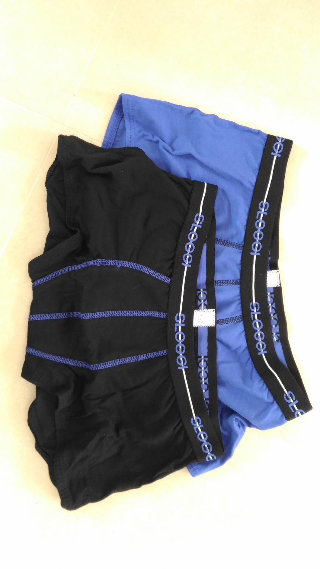 Sloggi Start Hipster slip uomo 2 pezzi blu cotone