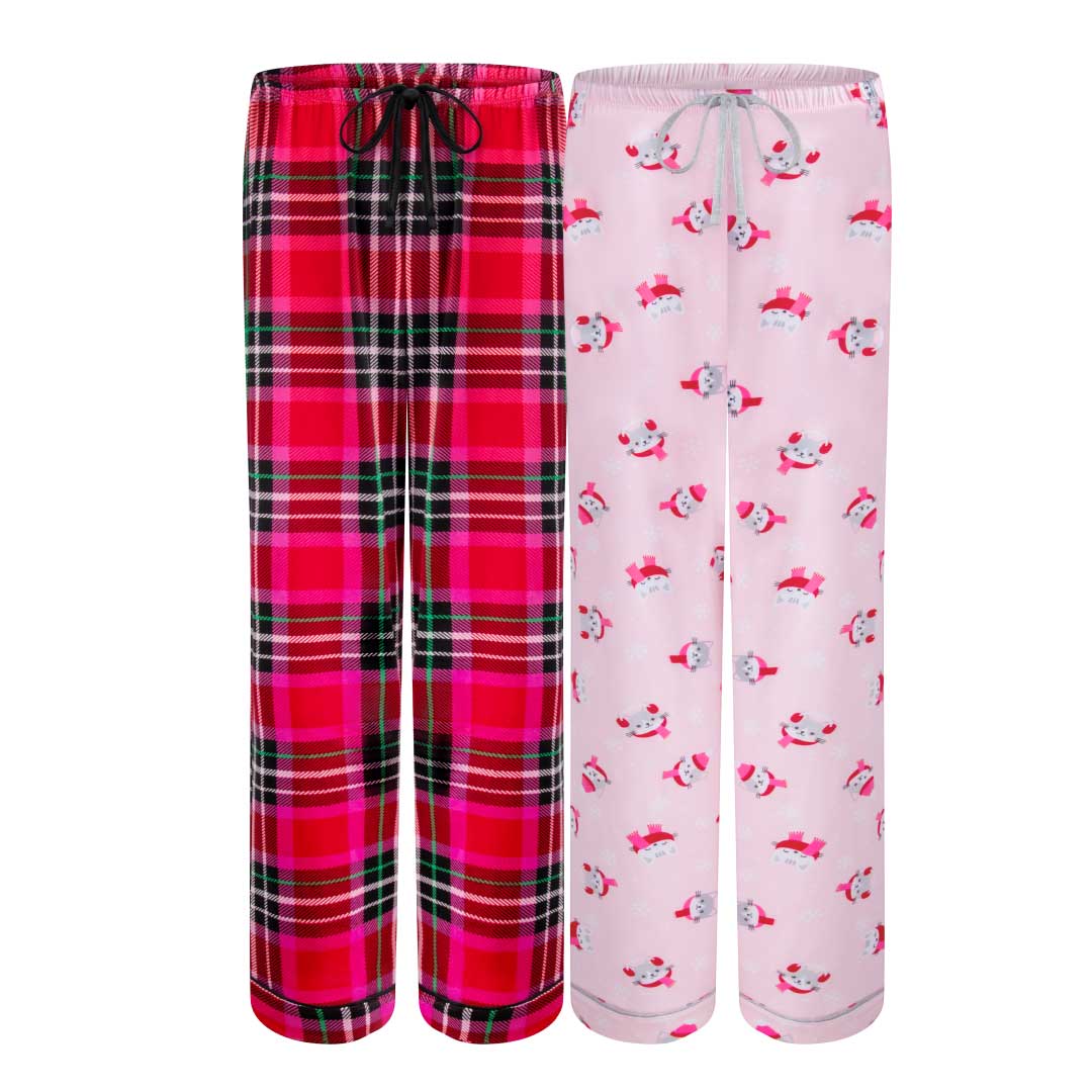 René Rofé Lounge Around Pajama Pants pantalone pigiama 2 pezzi
