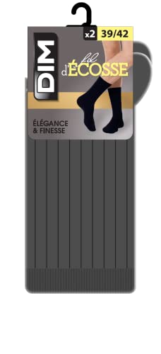 DIM Filo di Scozia calze uomo cotone pacco 2 eleganti