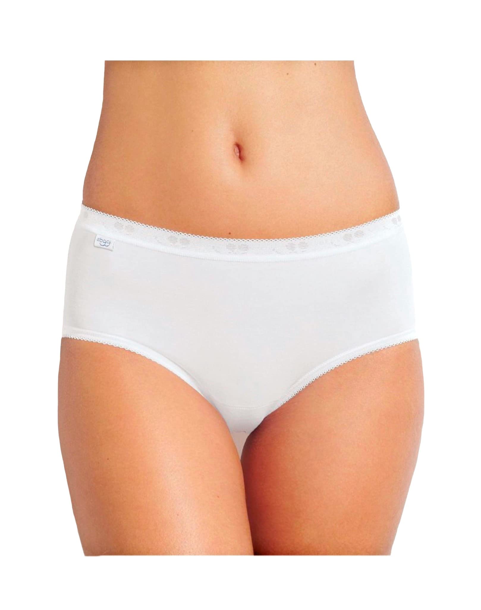 Sloggi Basic+ Midi Slip Donna Bianco Cotone