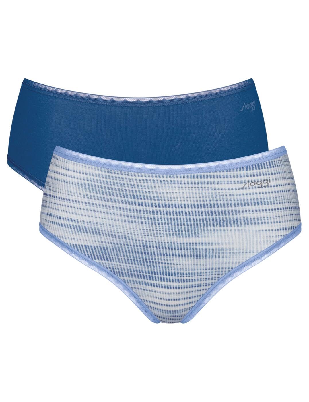 sloggi Go High Waist Slip Donna M x2 Vita Alta