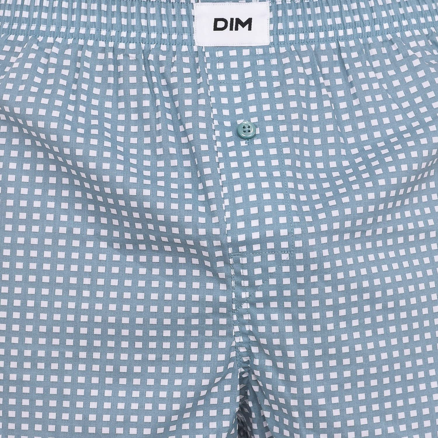 DIM Boxer Pantaloncino Uomo 2 Pezzi Cotone Bio Vichy
