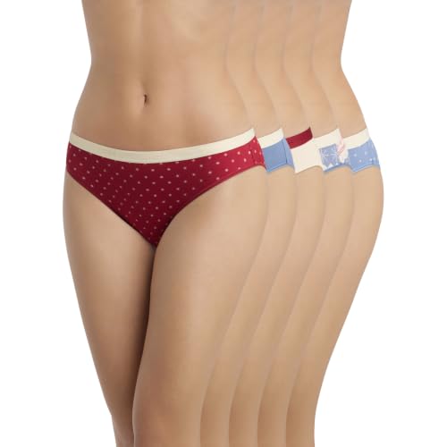 DIM Les Pockets x5 mutandine donna lot delice cafe cotone
