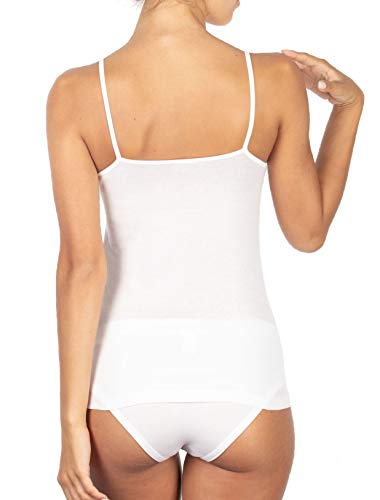 Egi Filo di Scozia Canotta Donna XL Nera Pizzo