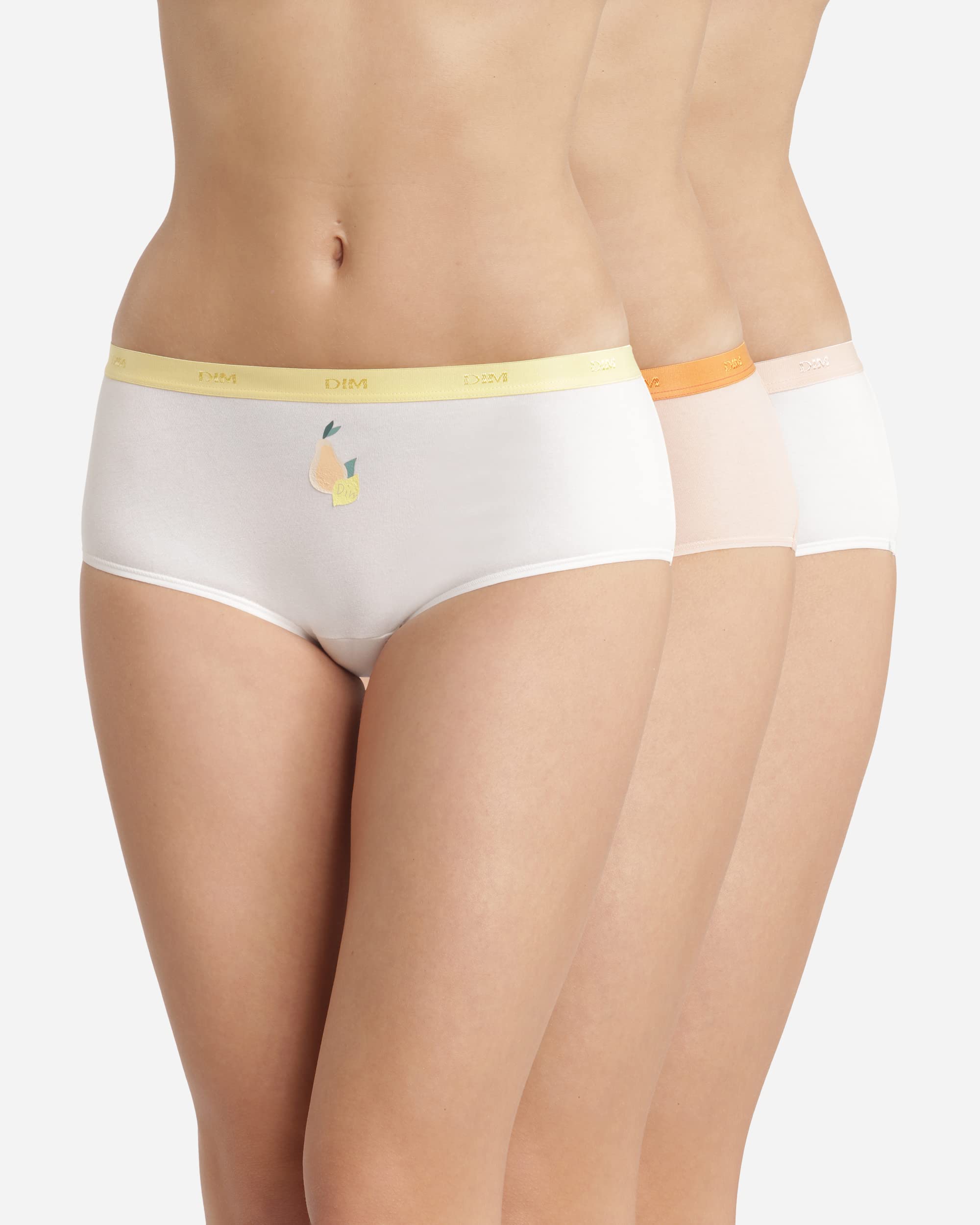 DIM Les Pockets Boxer Donna Cotone x3 Fruitti