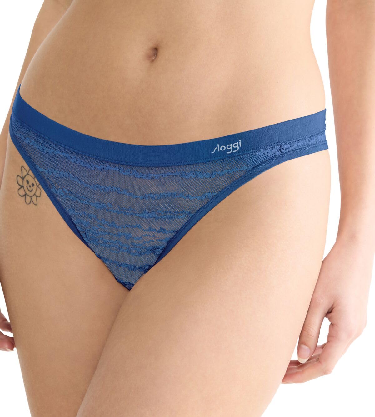 Sloggi Free Evolve perizoma pizzo donna pack da 1 nero