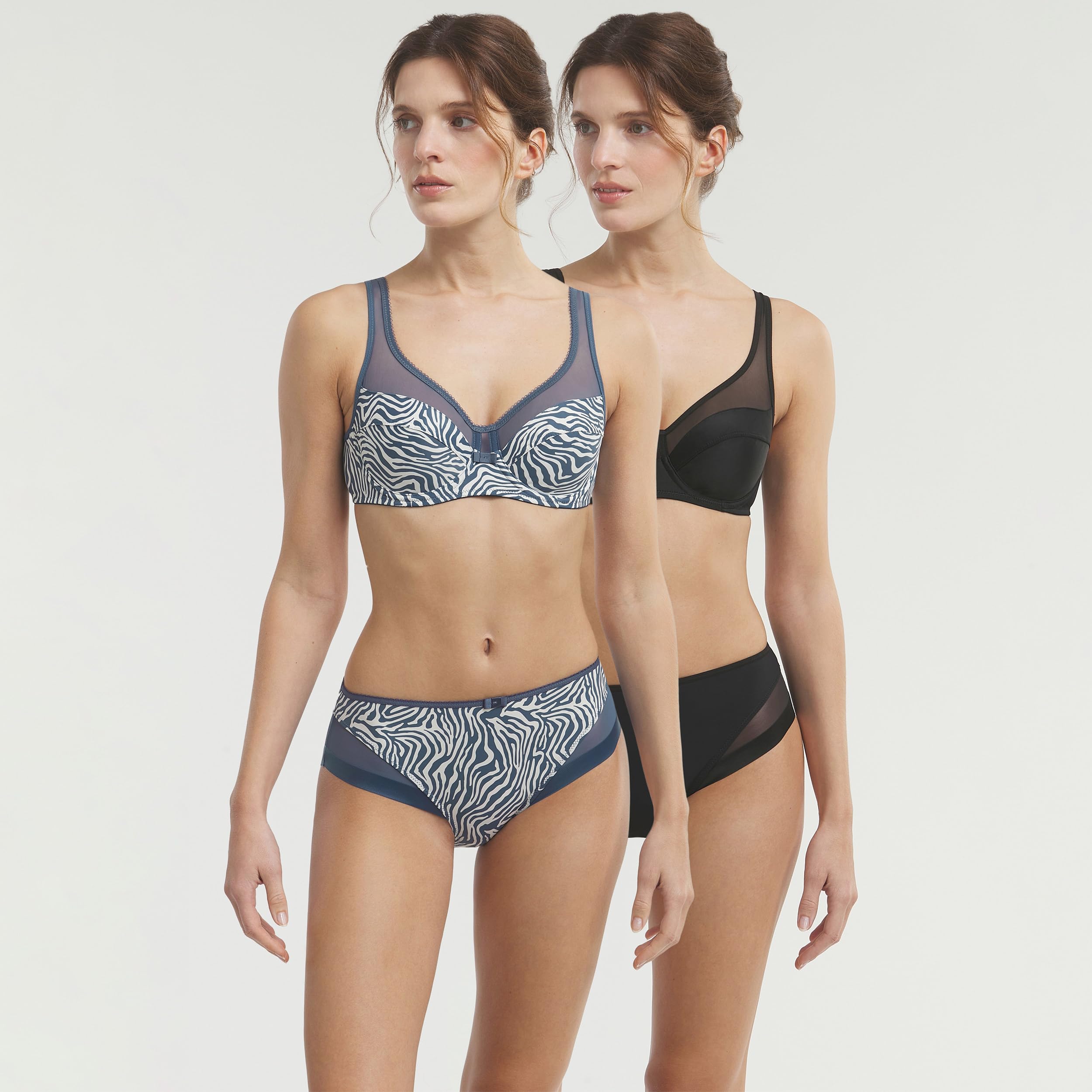 DIM Generous slip donna 38 pacco da 2 cotone morbido