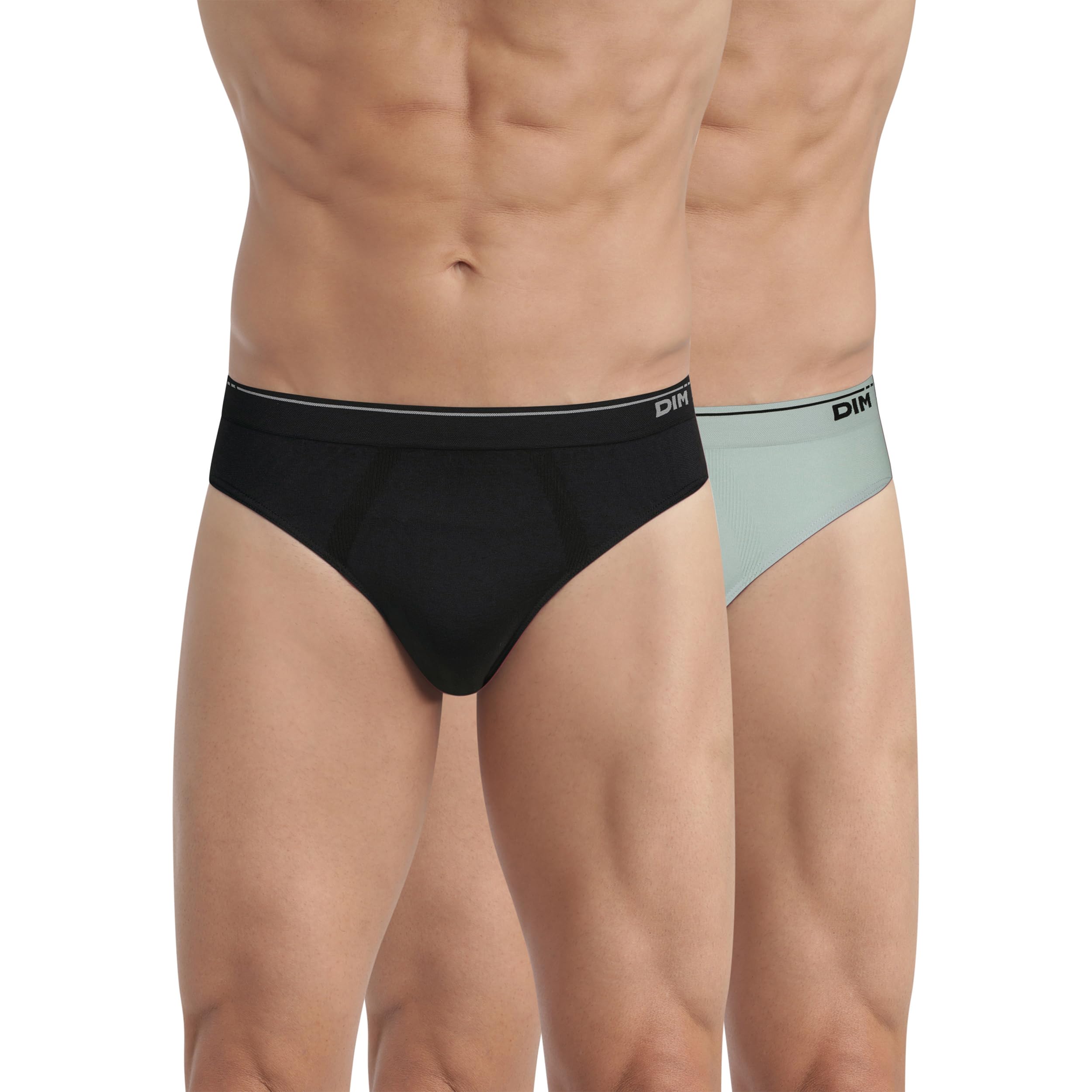 DIM Senza Cuciture Cotone slip uomo x2 sostegno naturale