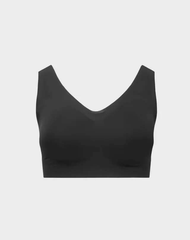 René Rofé Wireless reggiseno sportivo S nero/beige 2 pezzi seamless