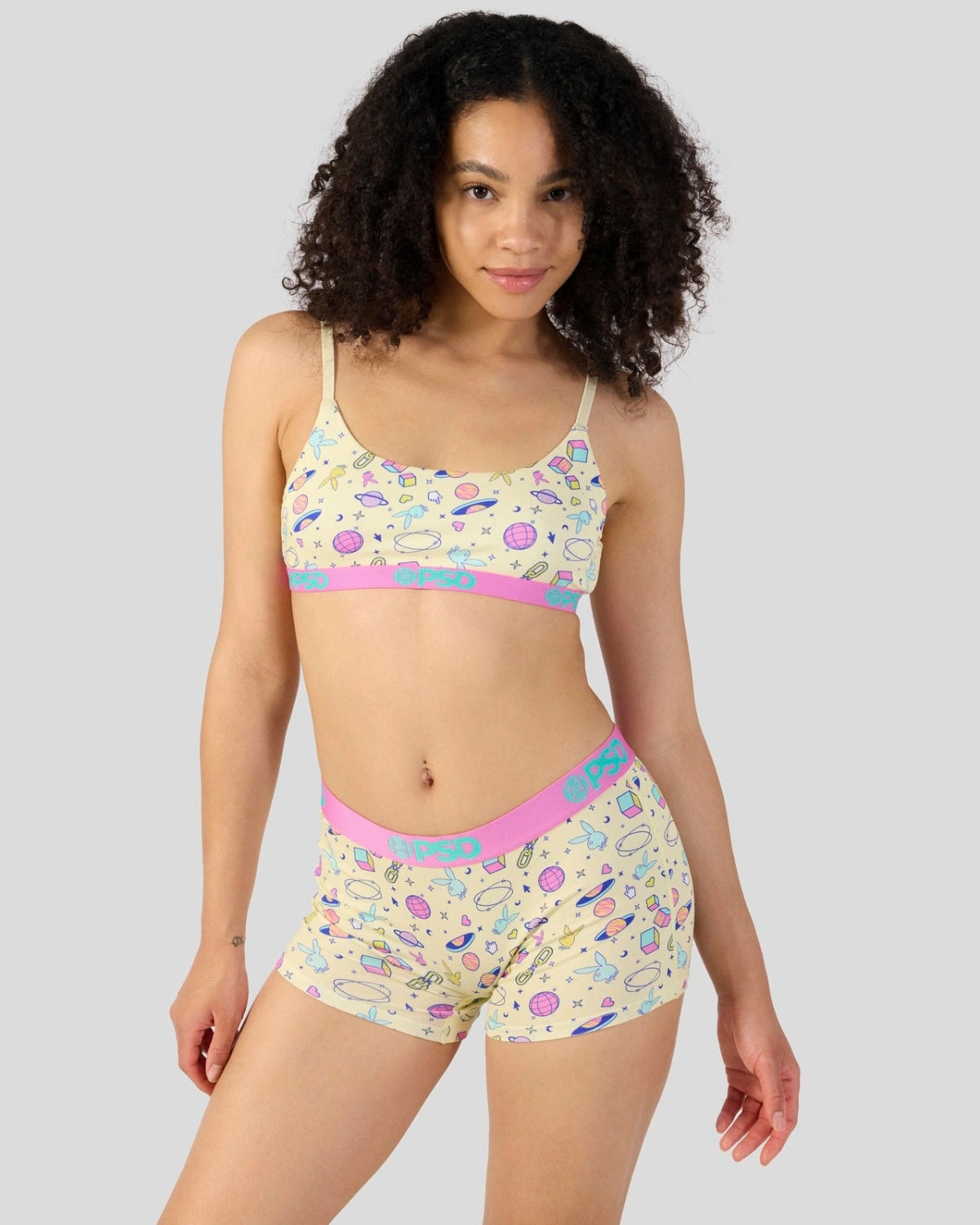 Playboy x PSD Icons SBL bralette modal multicolore