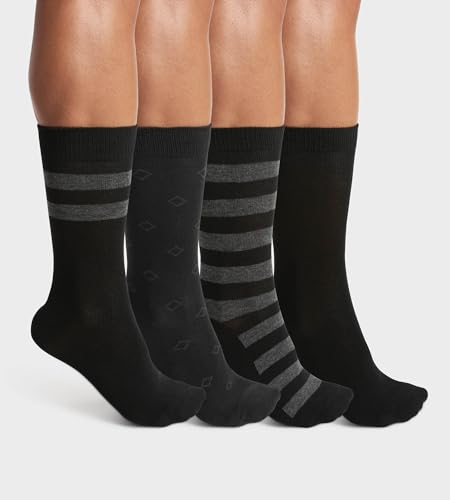 DIM Ecodim Style calzini uomo x8 nero 40-45 righe