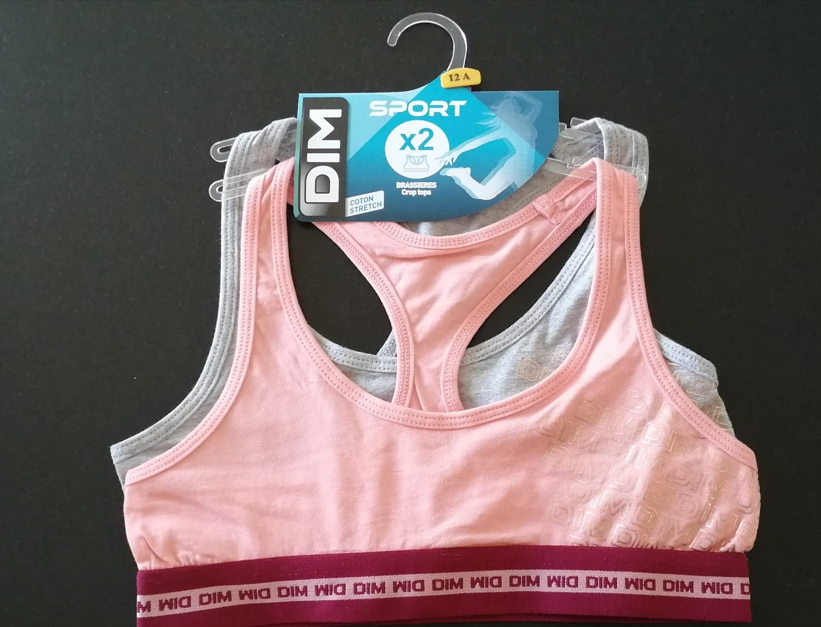 DIM Sport brassiere bambina supporto comfort