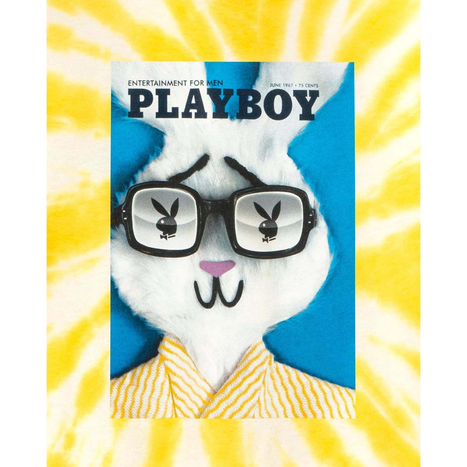 Playboy June 1967 Cover t-shirt tie-dye cotone