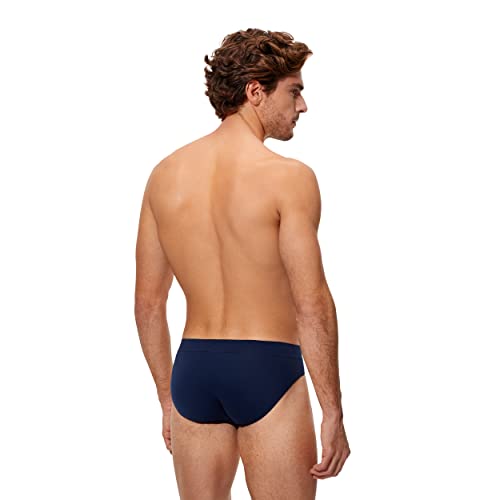 DIM Micro slip uomo S x2 rosso blu senza cuciture