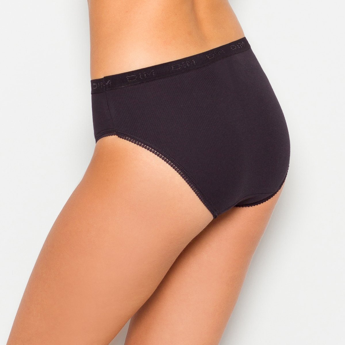 DIM Puro Cotone Slip Midi Donna x2 in cotone