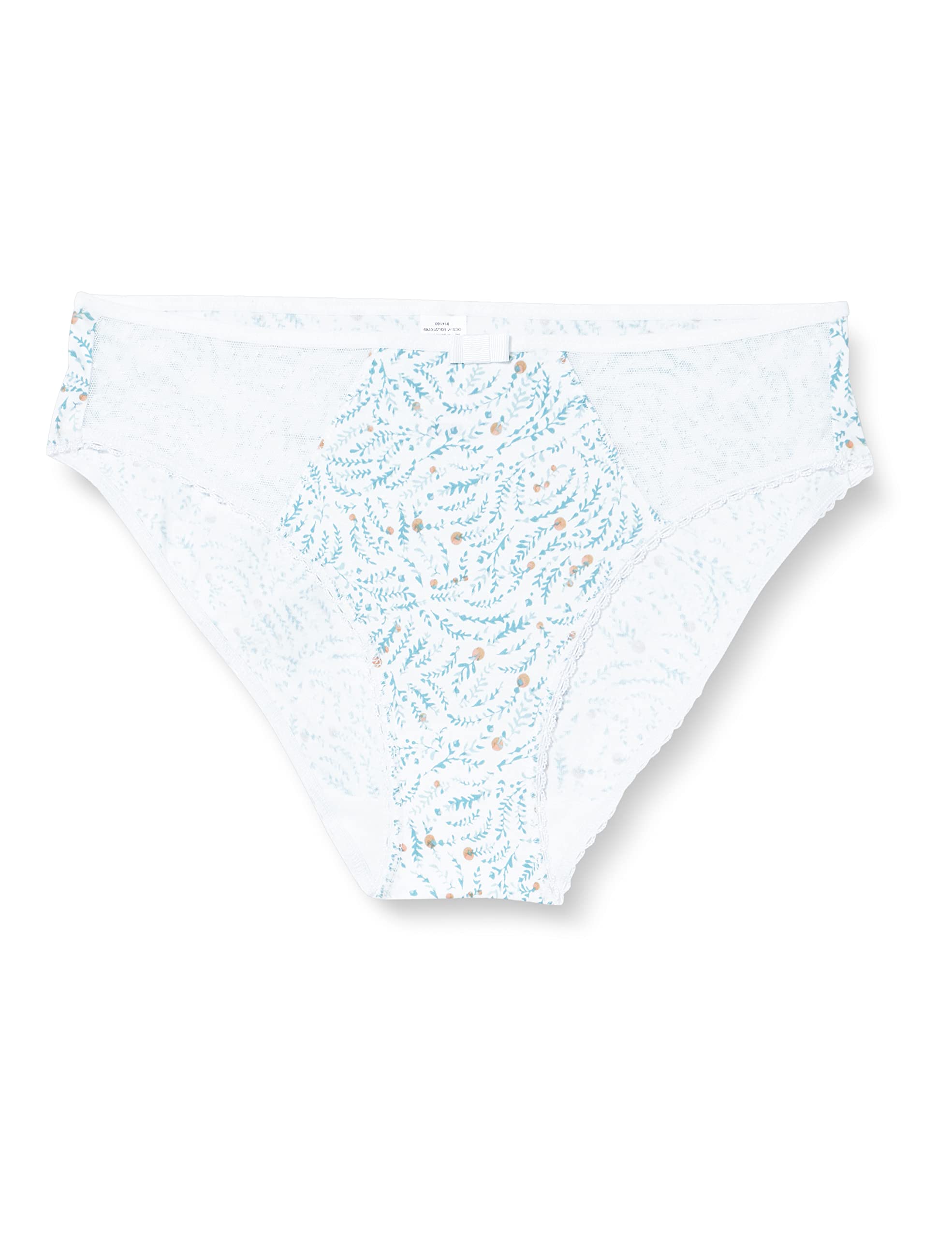 DIM Generous slip donna cotone bio XS blu senza cuciture