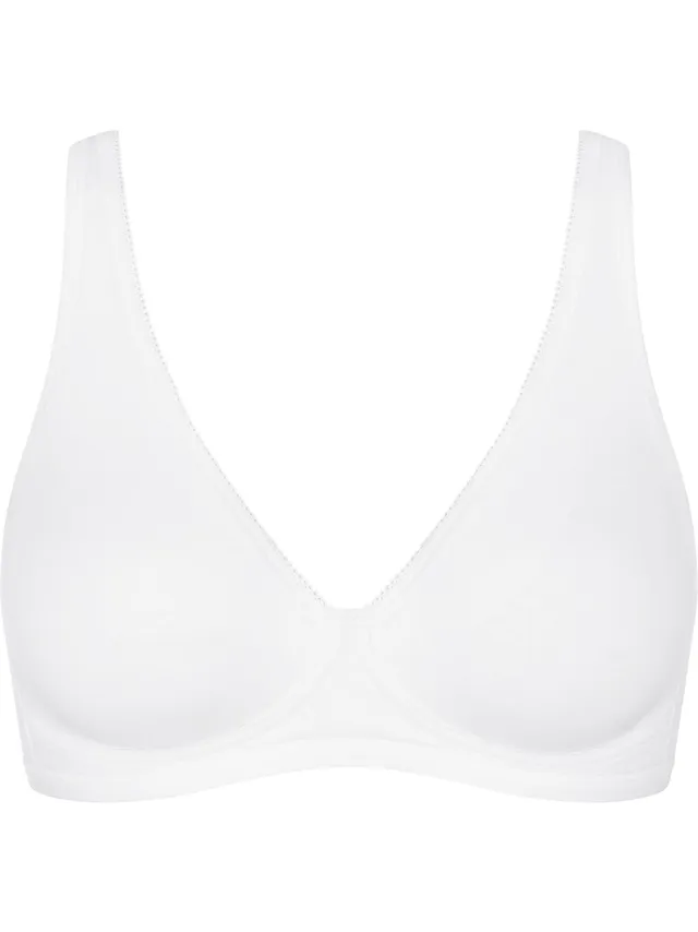 sloggi Basic+ Soft Bra Reggiseno Donna x1 Senza Ferretto