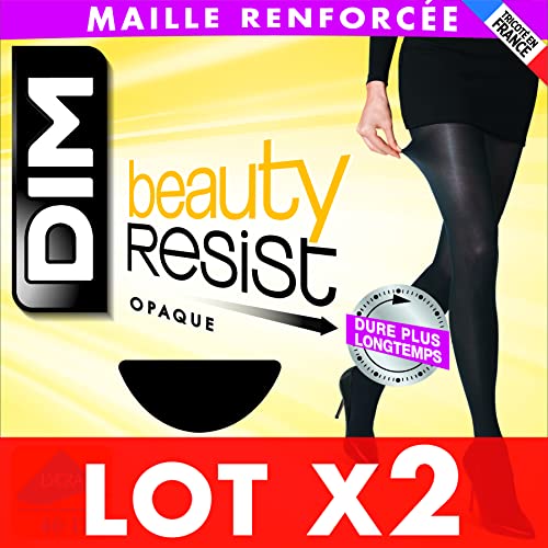 DIM Beauty Résist collant trasparente S satinato x2