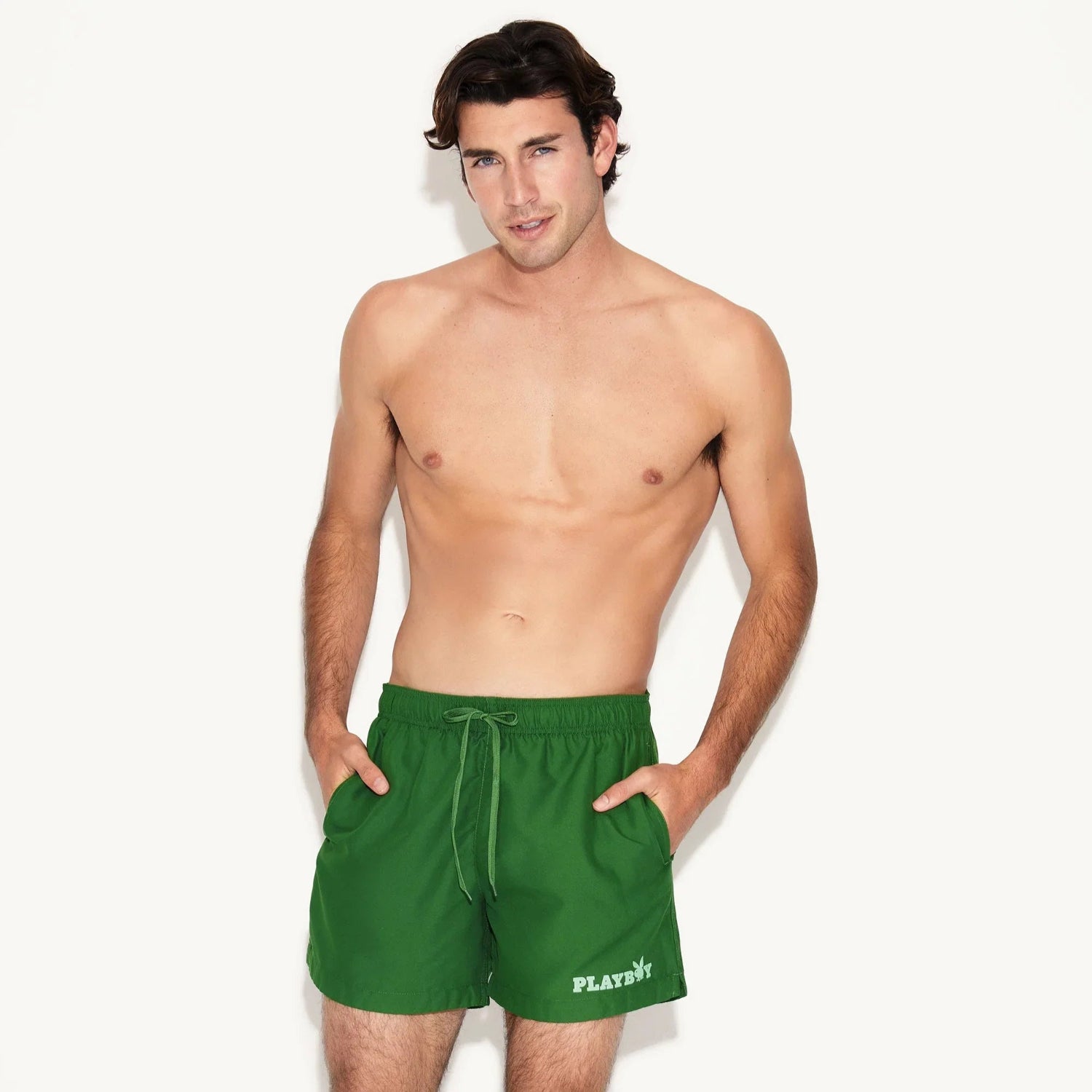 Playboy Core costume boxer mare 15" blu M