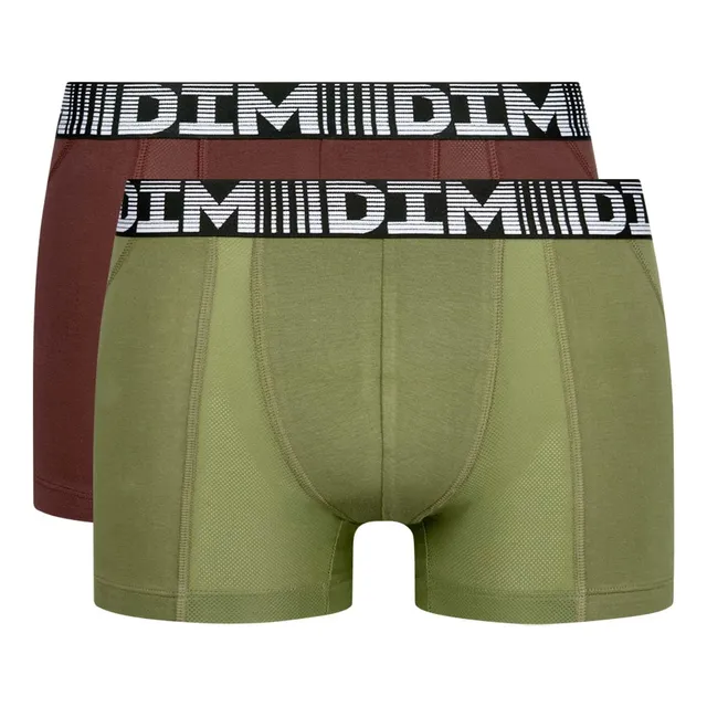 DIM 3D Flex Air Boxer Uomo x2 Cotone Traspirante