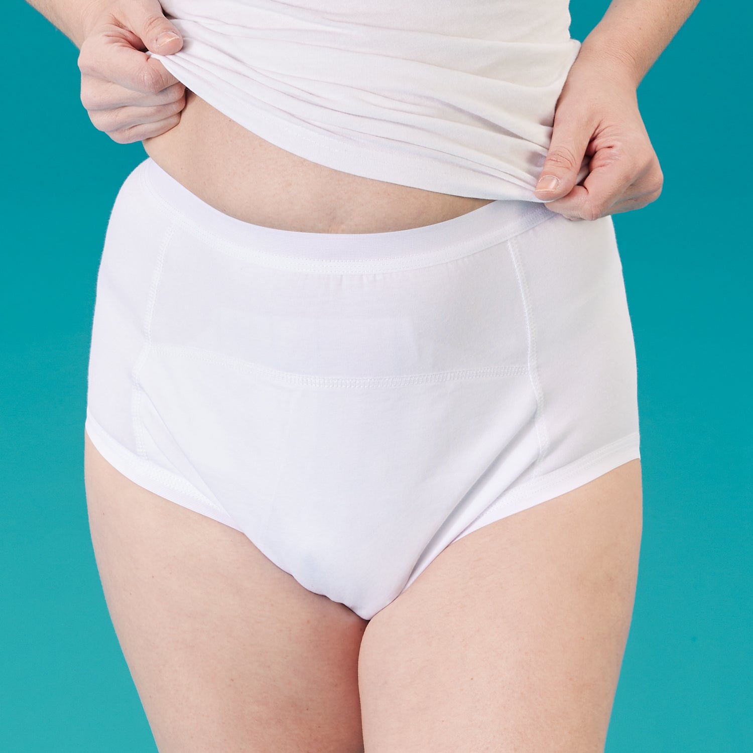 Suprima Bodyguard 3 1259 slip incontinenza cotone bianco