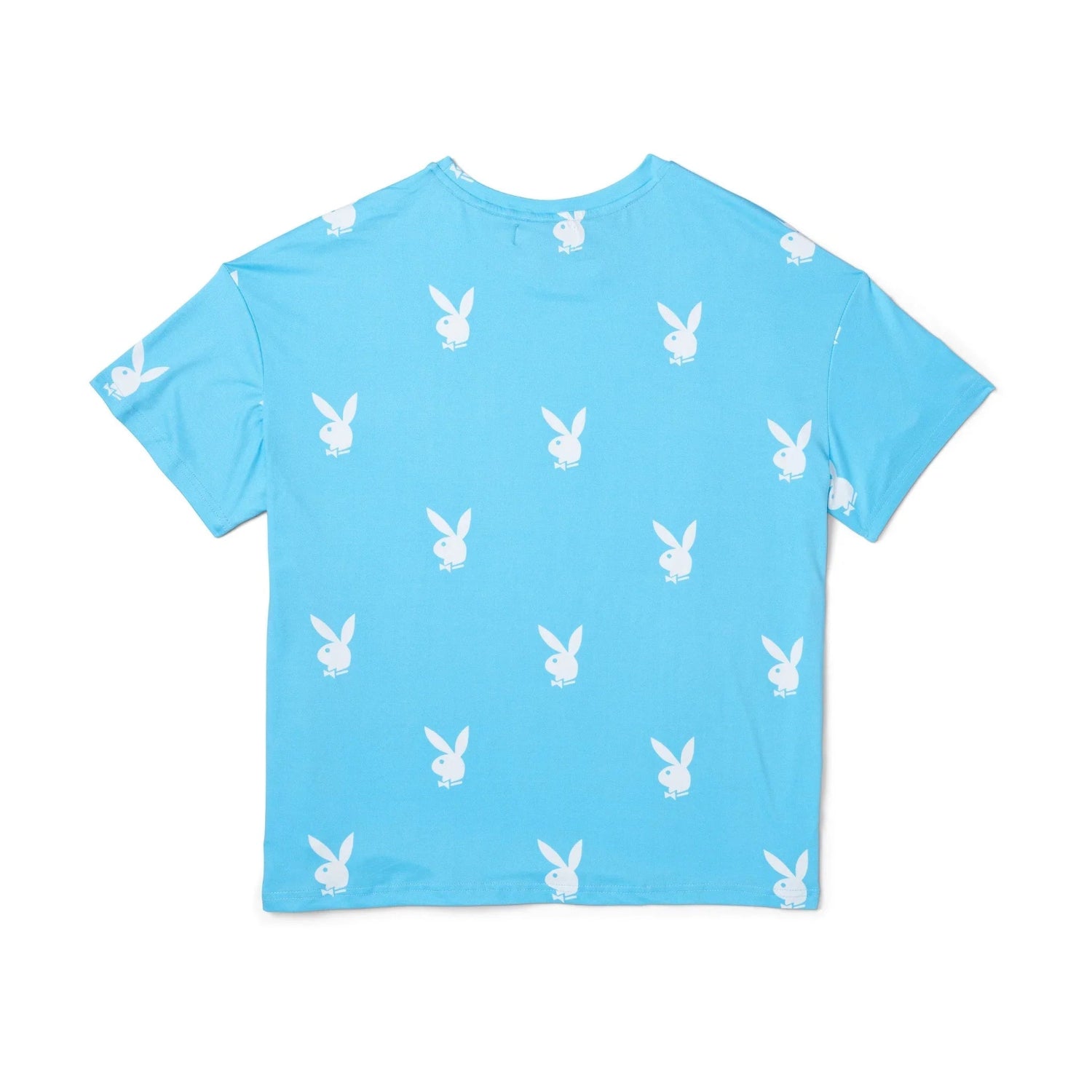 Playboy All Over Bunny t-shirt bianca baggy