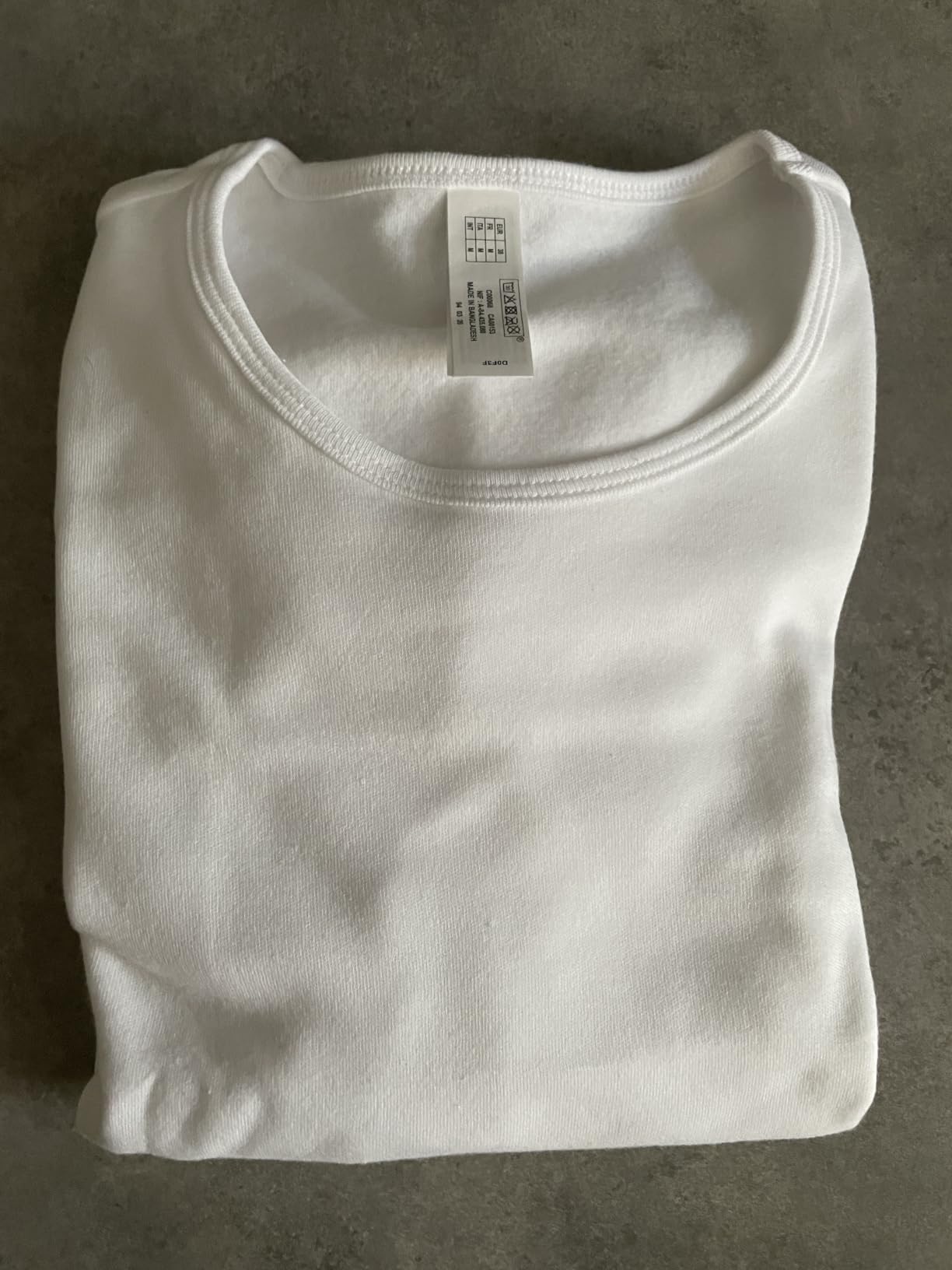 DIM termica t-shirt donna maniche lunghe cotone