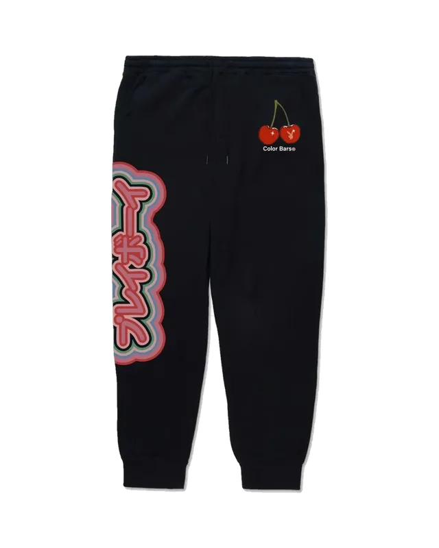 Playboy Tokyo Club 3.0 pantaloni tuta neri cotone