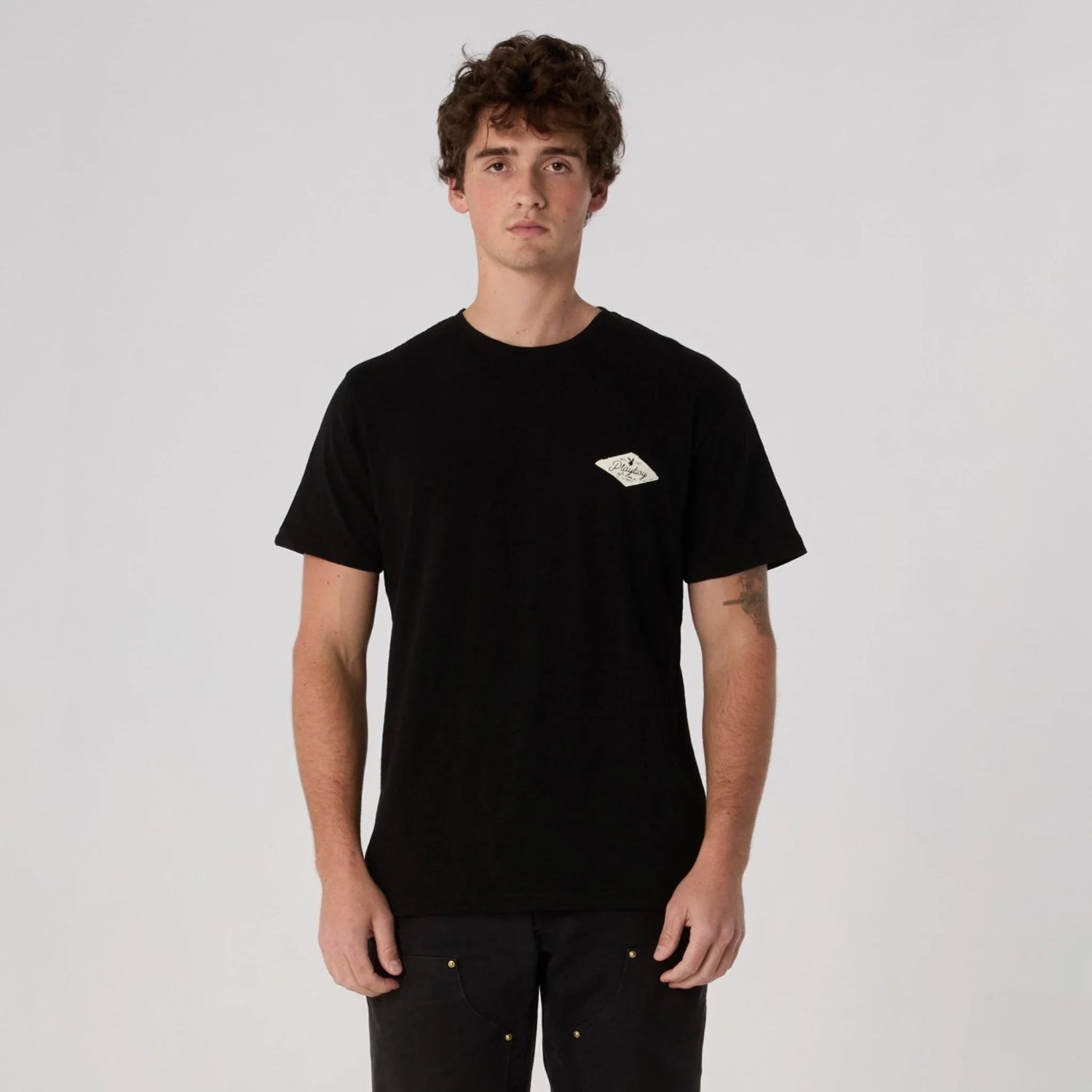 Playboy West Coast Playboy Tee t-shirt nera cotone