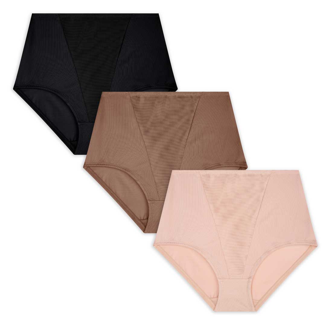 René Rofé High Waist slip vita alta 3 pezzi contenitivi