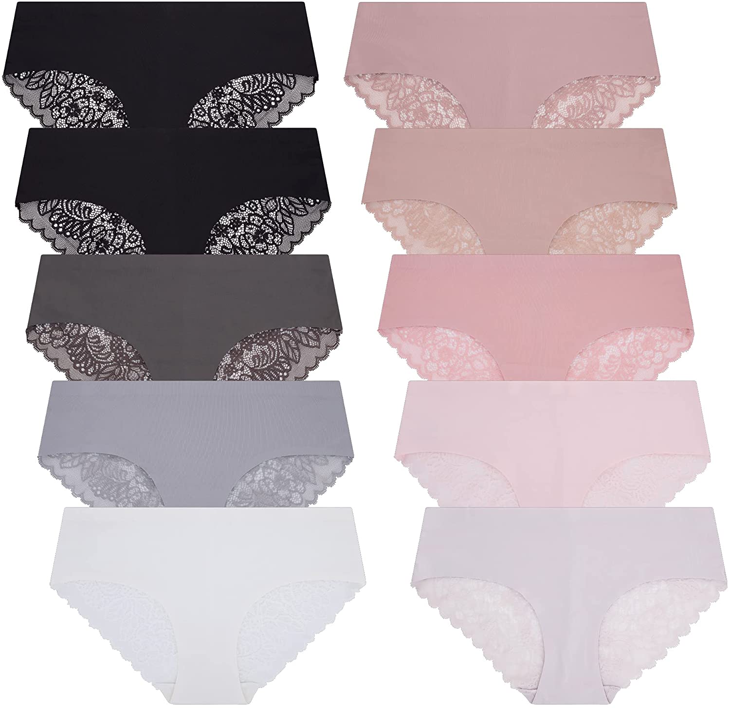 René Rofé Sophie B Slip Hipster M Pizzo 10 Pezzi