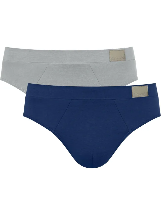 Sloggi Go Natural Brief slip uomo 4 pezzi cotone