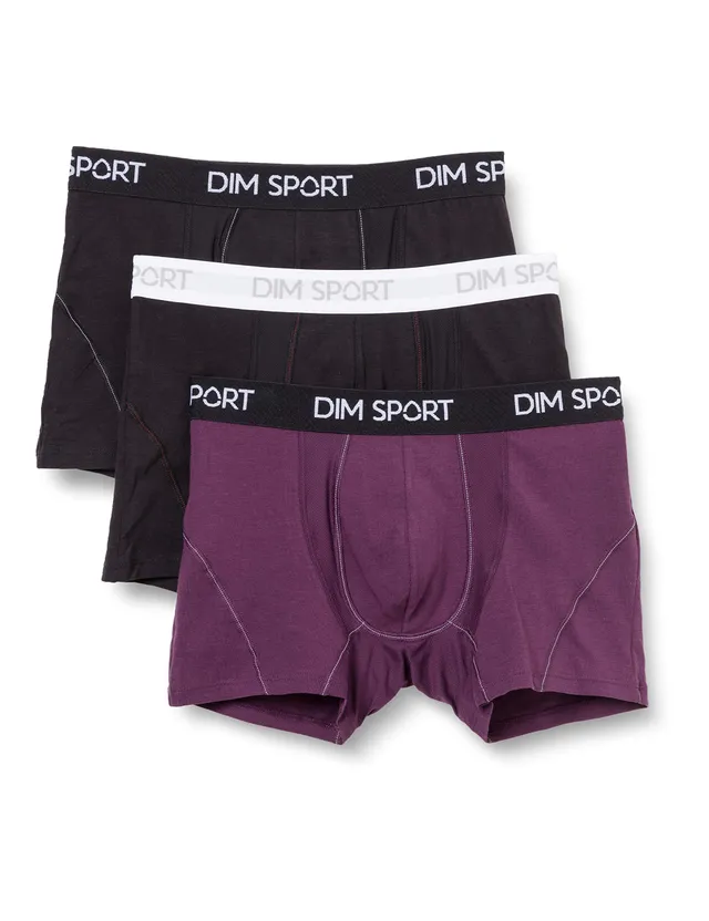DIM Move Sport boxer uomo x3 microfibra sostegno forte