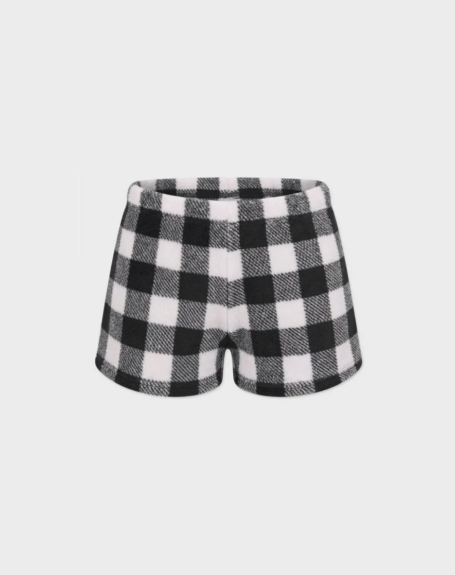 René Rofé Girls Fleece shorts pigiama 2 pack pile