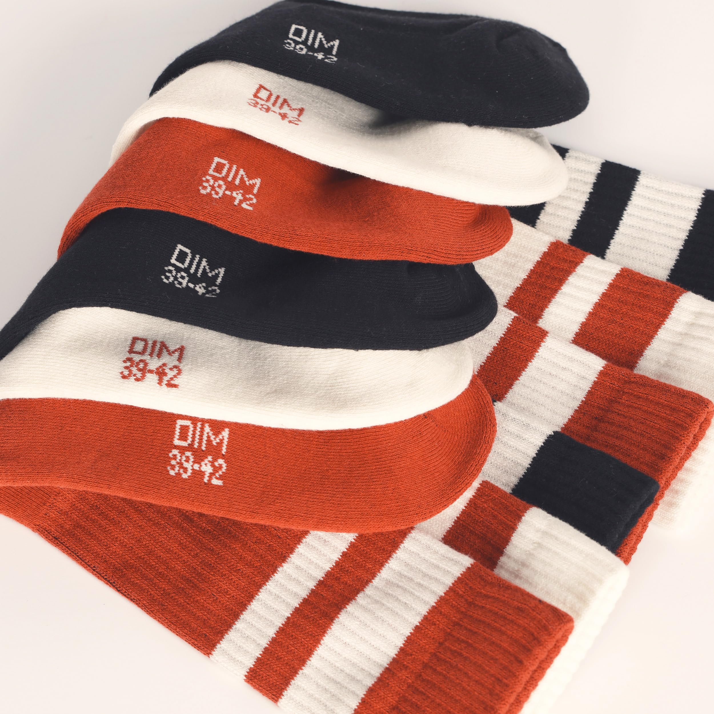 DIM Ecodim Sport Mi Chaussettes calzini uomo x3 39-42