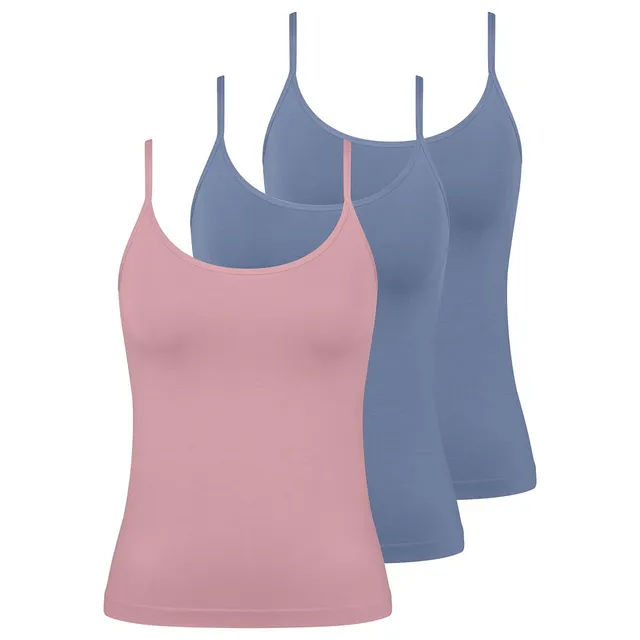 Sloggi Go Sense top spalline 3 pezzi modal senza cuciture