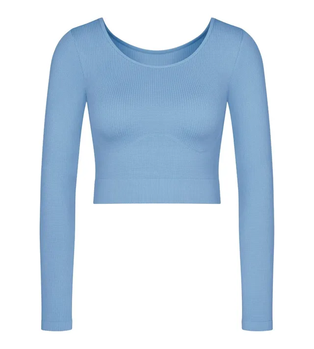 sloggi Ever Infused Relax Crop Top LS maglietta donna manica lunga
