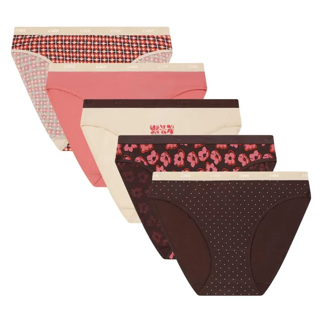 DIM Les Pockets slip donna x5 cotone ed elastan comodo