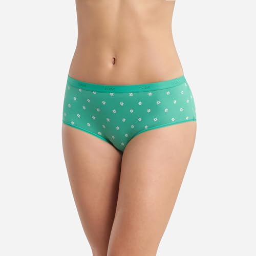 DIM Pockets culotte cotone donna x3 blu verde arancio S