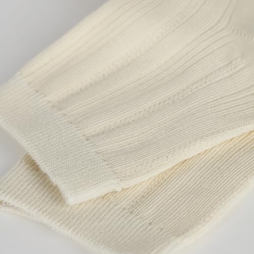 DIM La Mode Pointelle calze donna x1 avorio cotone