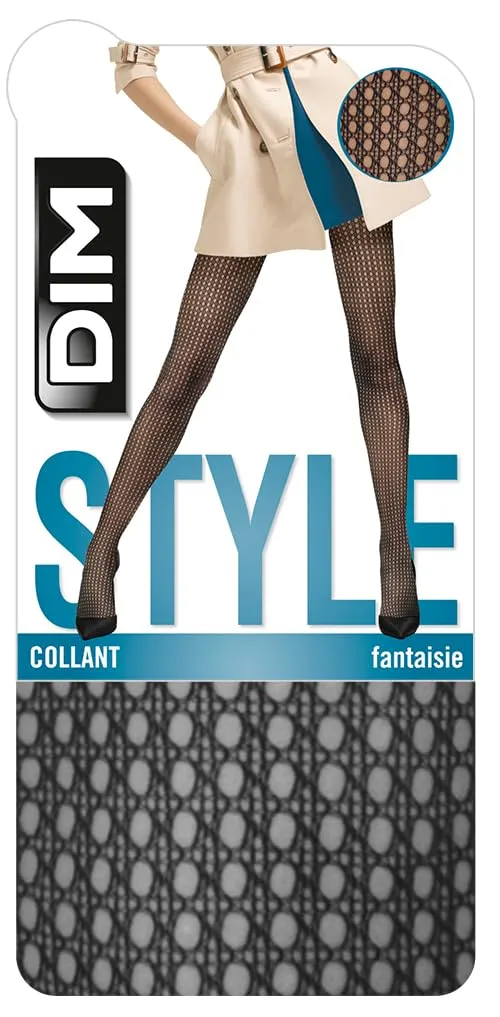 DIM Collant Donna S-M Velato Nero Uso Quotidiano