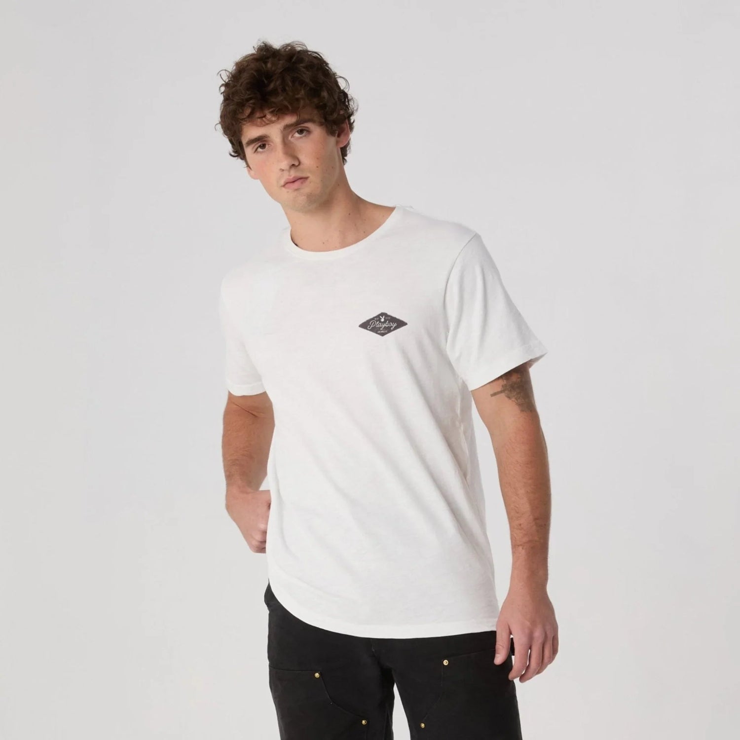 Playboy West Coast Playboy Tee t-shirt nera cotone