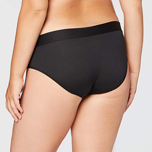 DIM Sport slip donna microfibra grigio invisibile x2
