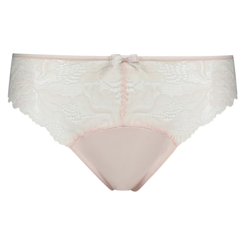 DIM Generous Essentiel slip pizzo donna x1 rosa microfibra XS