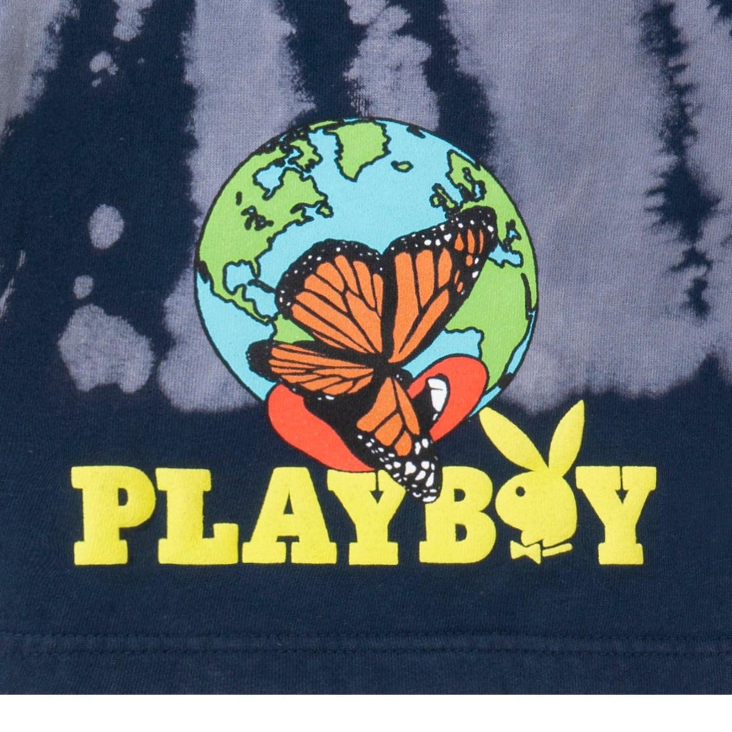 Playboy Au Naturel shorts tie-dye cotone unisex