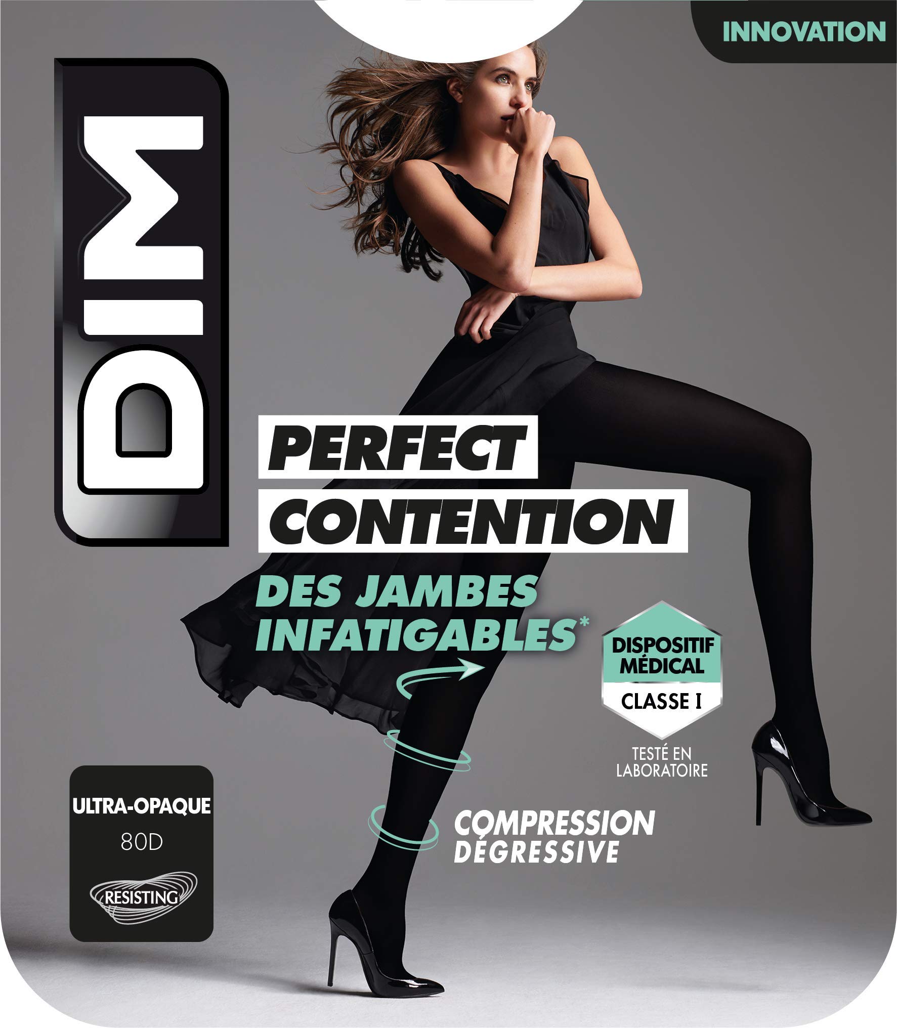 DIM Ultra Collant Donna 80D Opaco Contenitivo