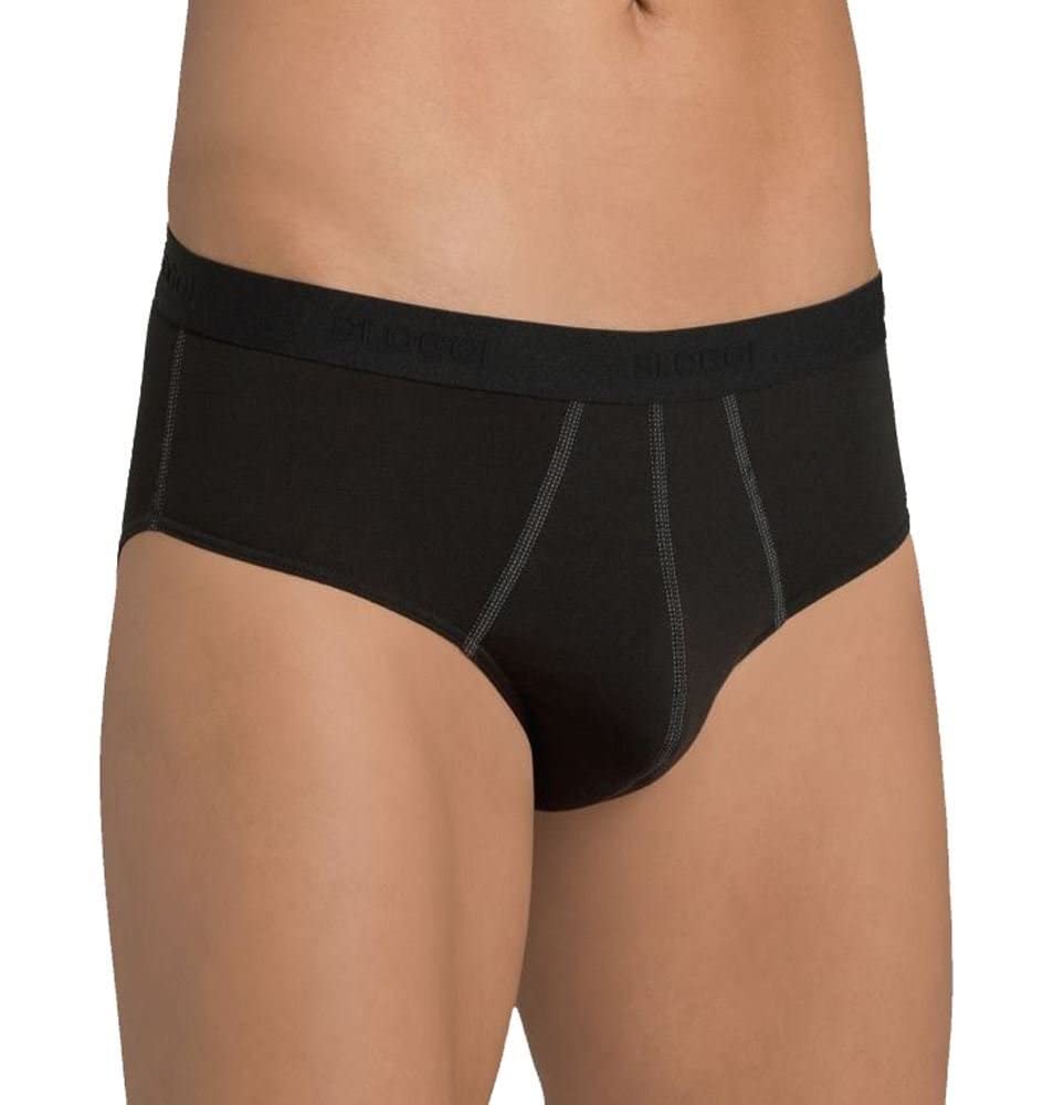Sloggi Start Midi slip uomo x2 nero cotone taglia 5