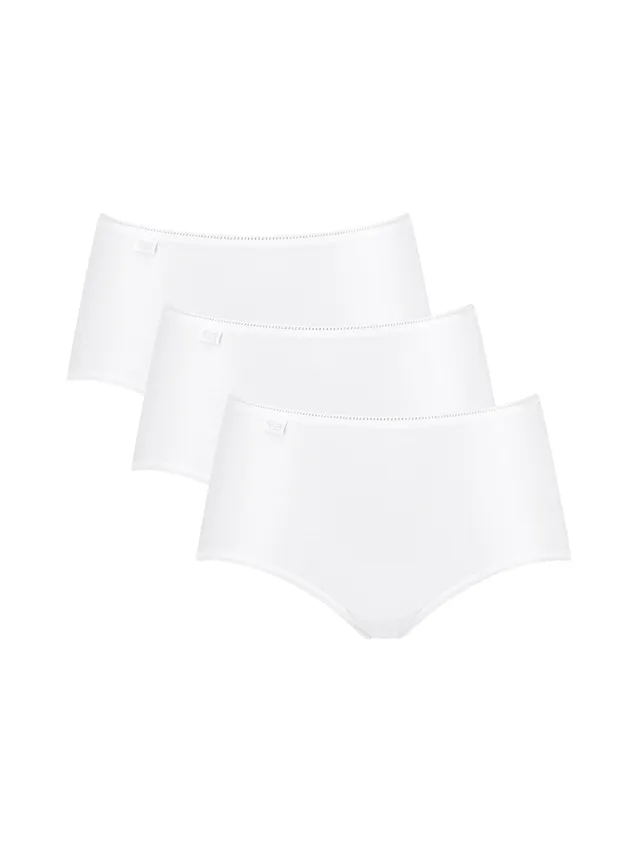 sloggi Basic+ Midi slip donna 3 pezzi cotone elasticizzato